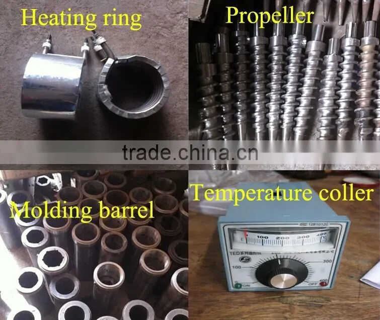 Lowest price Sawdust briquette forming machine for wood charcoal making
