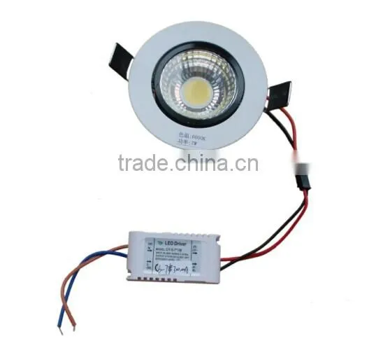 Shenzhen Factory Hot Product 7W COB Dimmable Led Downlight