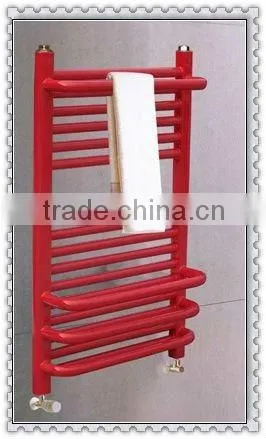 Roman steel round pole towel warmers
