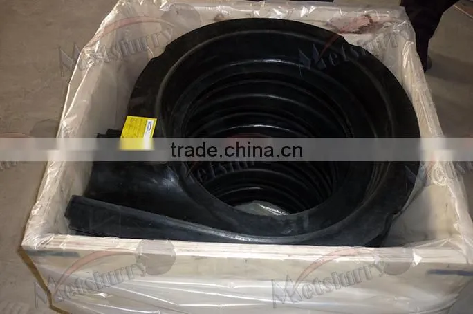 slurry pump with rubber liner