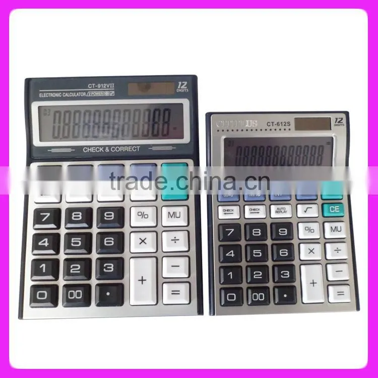 Big size 112 steps check correct desktop calculator CT-912