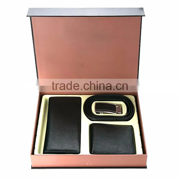 Custom Paper Folding Gift Packaging Box For Wallet,Belt.
