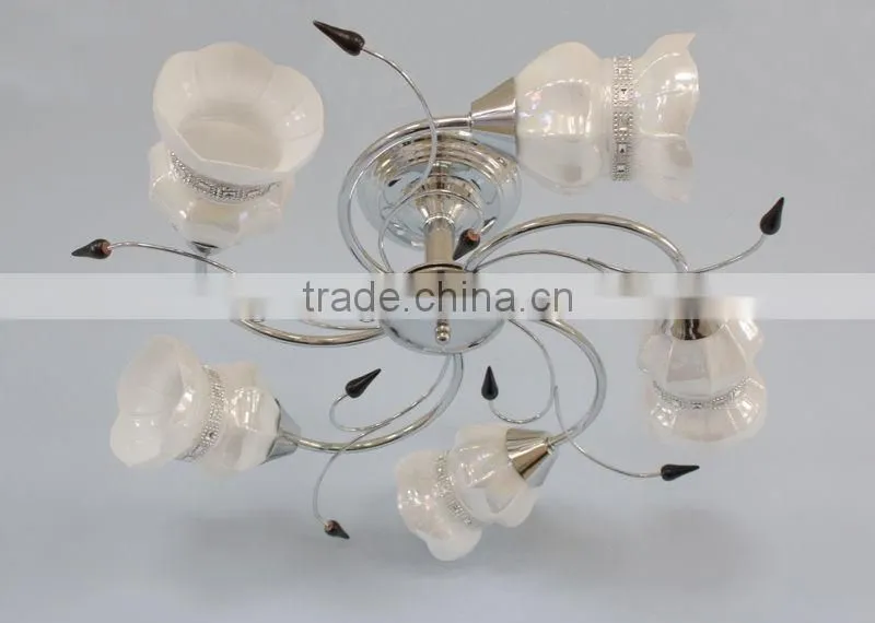 white spiral wooden Chandelier pendant for living room from made in China