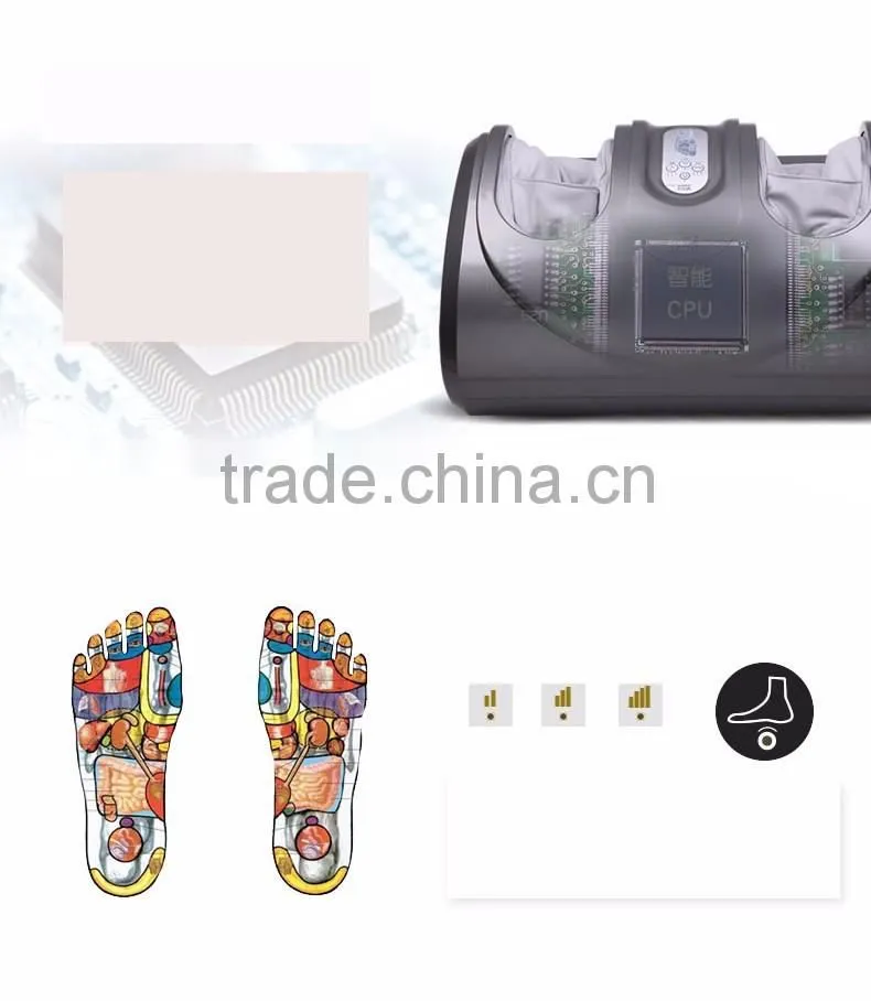 Jemer brand acupuncture foot massager, 5 in 1 shiatsu massager
