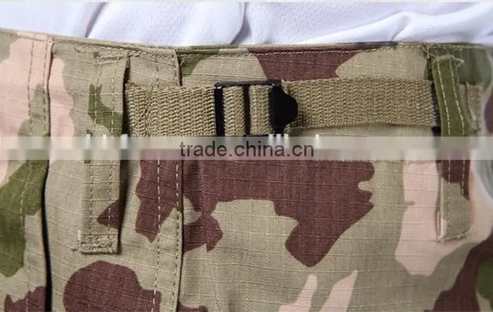 polygon desert camo polyester/ cotton african military uniform