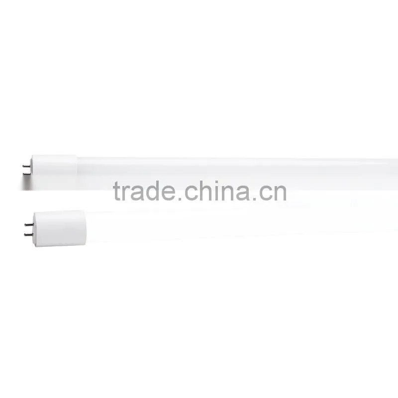 8W T8 LED Glass Tube 60CM 800LM 320 Degree Beam Angle