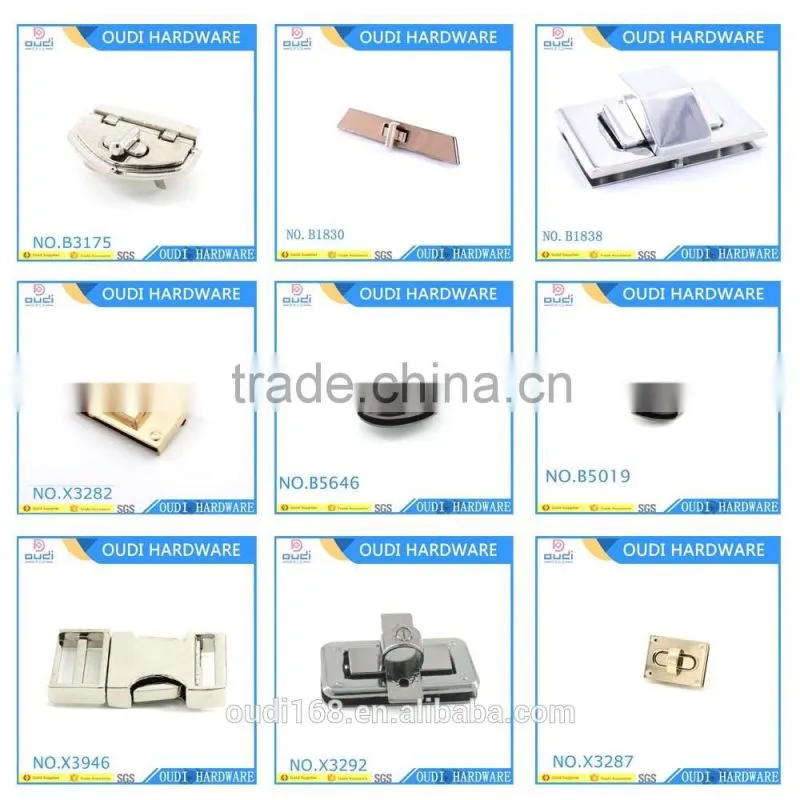 zinc alloy saddle bag lock wholesale in guangzhou factory with high quality