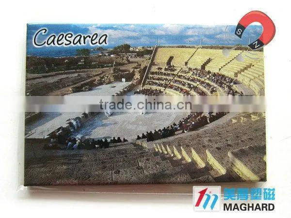 Roman Caesarea custom LOGO Tourist souvenir fridge magnet
