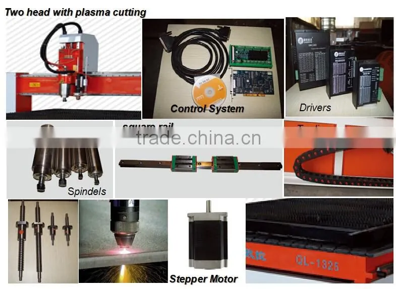 New condition and CNC Ql-1530 portable cnc plasma cutting machine/welding machine china