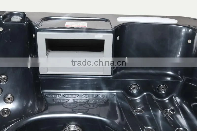 Factory wholesale made in china high quality freestanding fibreglass reinforcement 3 person spa product
