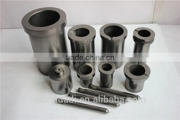 graphite crucible for melting metal