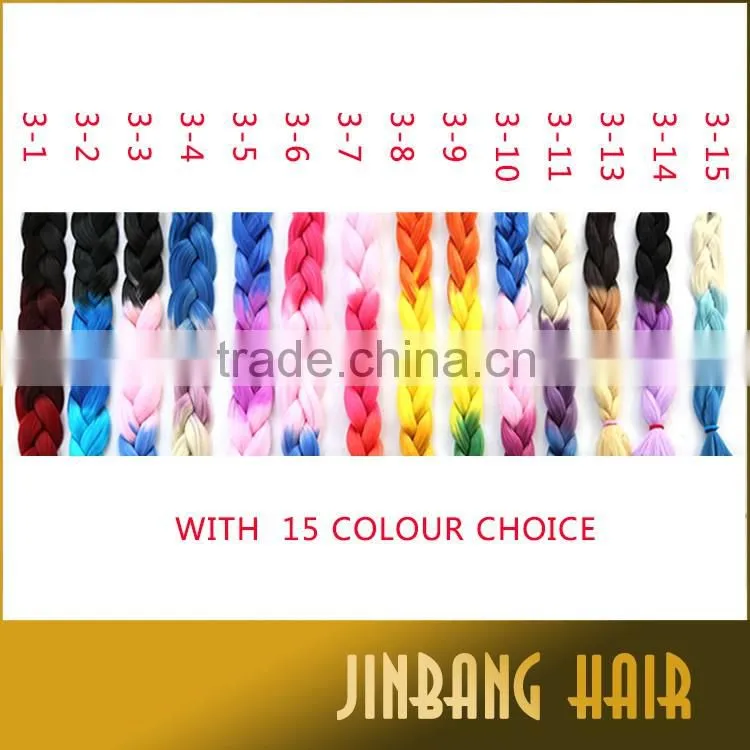 Wholesale new 48inch 60g NAPPY ANNY SUPER BRAID synthetic hair extension Super Jumbo yaki for afro
