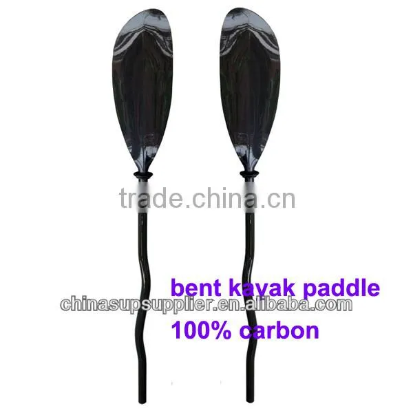 Quality kayak accessories/ bent kayak paddle/ full carbon kayak paddle/ kayak fishing accessories