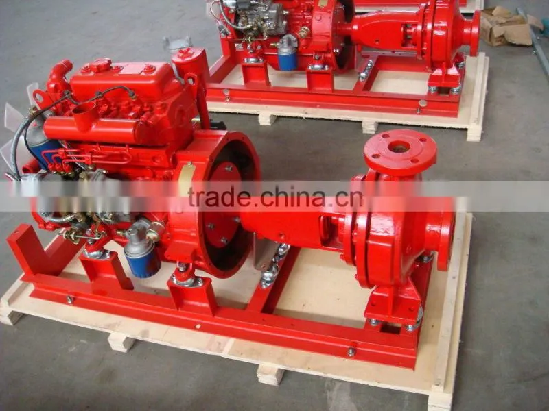 Diesel engine water pump for irrigation