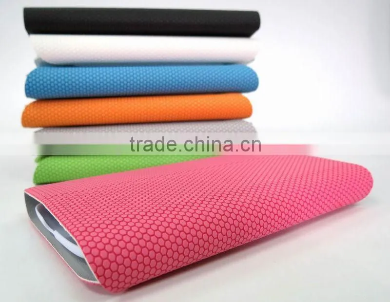 mobile phone leather case basketball line design