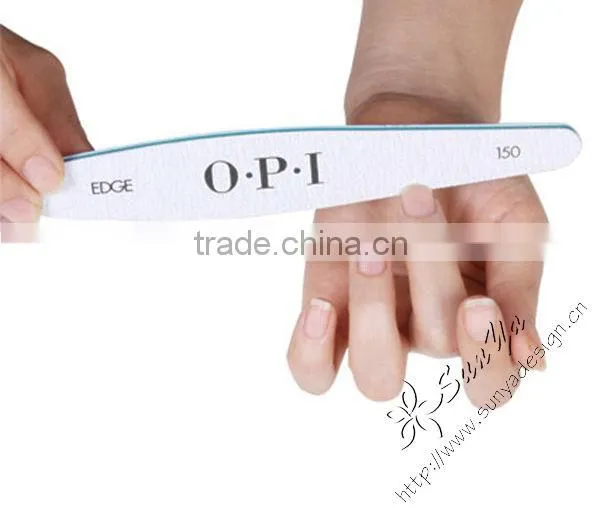 Permanent etched glass nail file