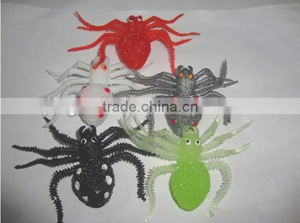 Spider Plastic Animal Toys For Halloween Party