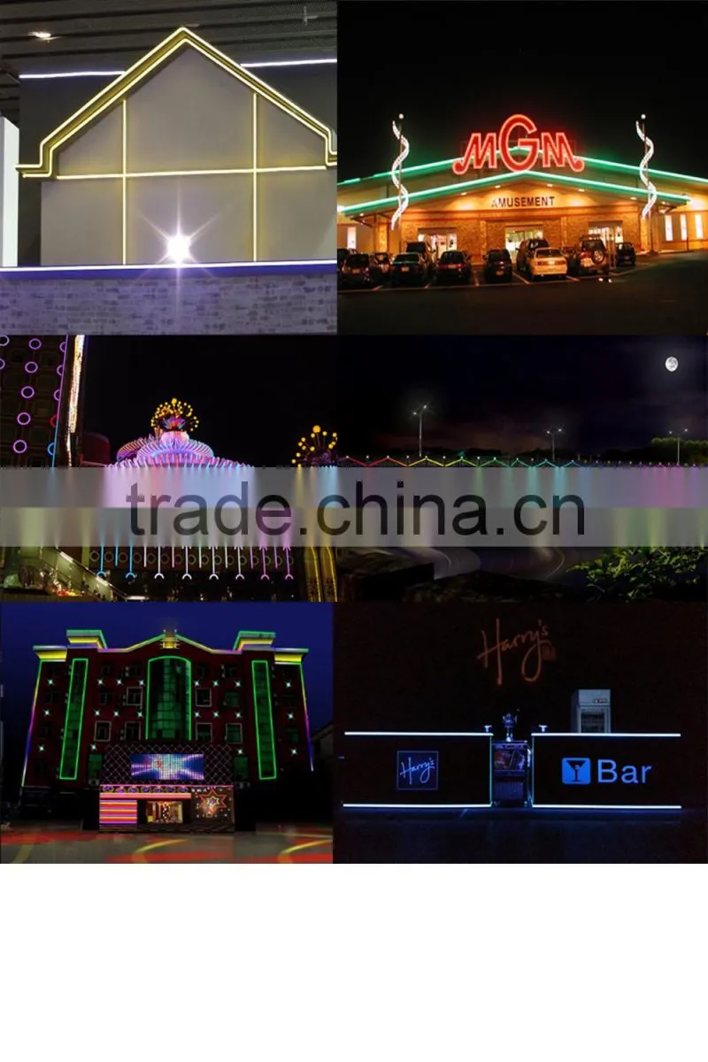2016 Led Edit Software Gigital Smd5050 Pixel Chasing Amusement Neon Light