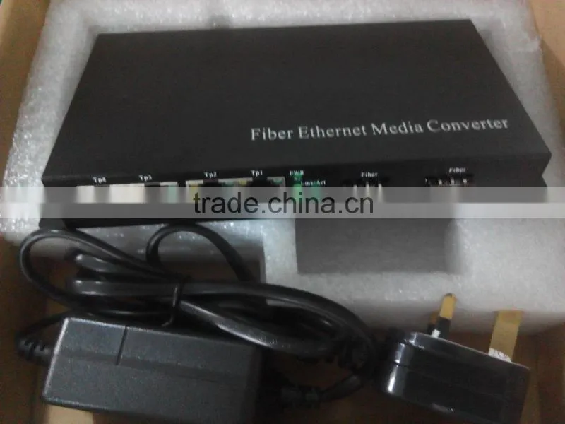 2SFP 4RJ45 Media Converter