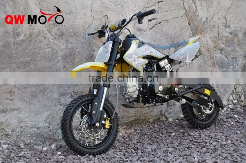 QWMOTO CE Mini kids dirt bike 50cc mini gas motorcycle bike for kids