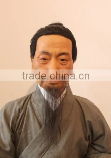 Ancient figure Yang liuqing lifesize wax statues for sale