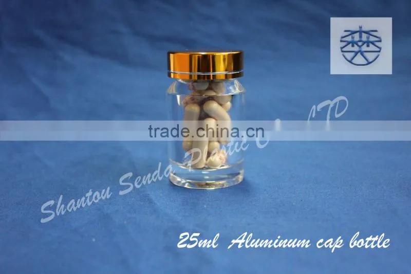 aluminium screw caps bottle, ps jar, pill capsule container