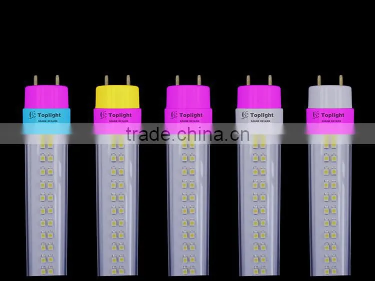 85-277V 8foot 6foot 4foot Green red blue colorful t8 led light tubes 18w 20w