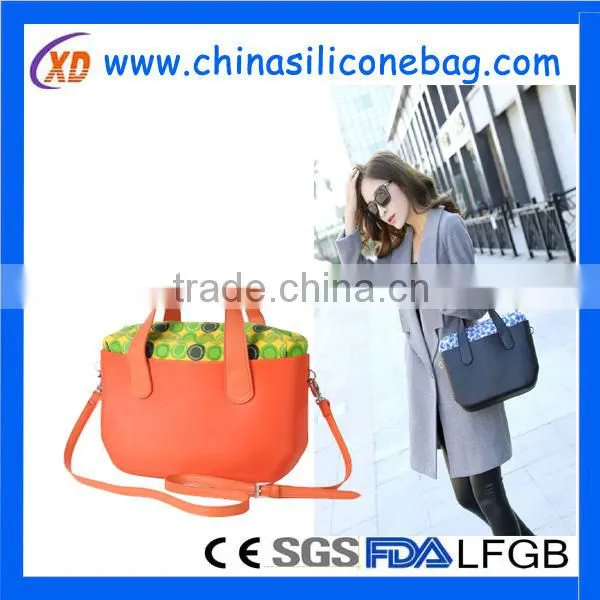 EVA bag with inner bag, EVA handbag with handle