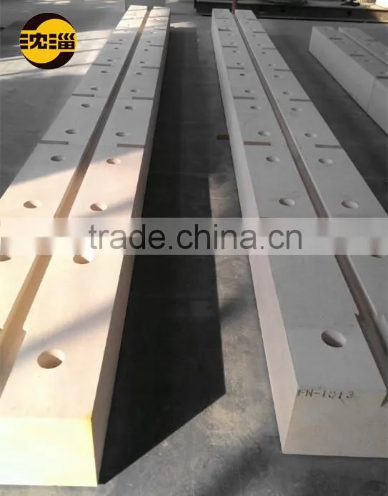 glass industry tin bottom brick