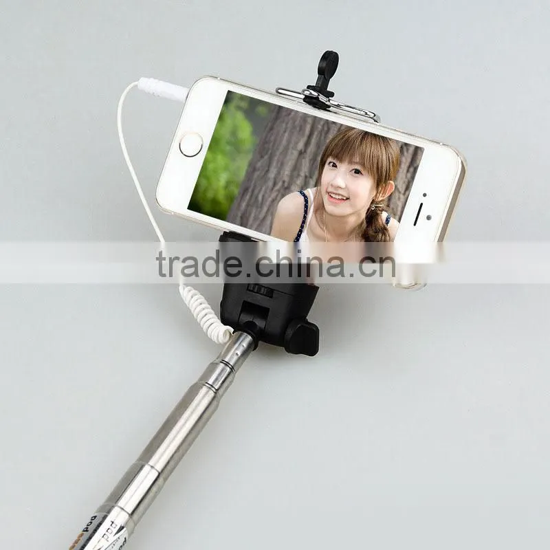 Fashionable Z07-5 Plus Selfie Monopod Stick For Samsung With CableFor All Mobile Phone