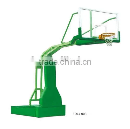 height movable Electric hydraulic basketball stand