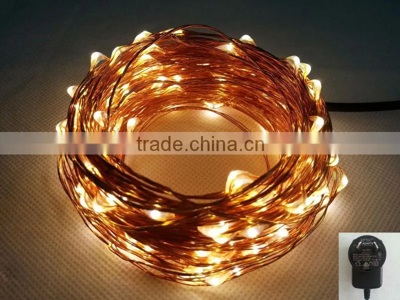 12 volt LED Strings light AU 100v-240v plug adapter
