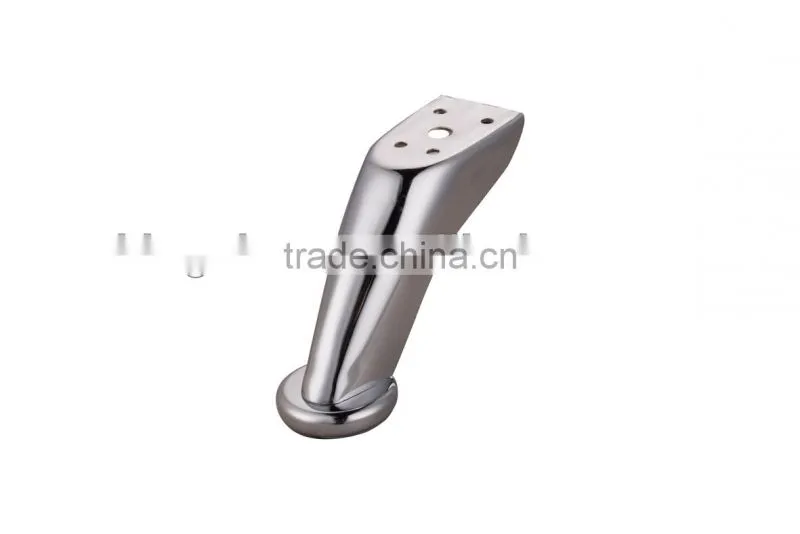 Bright or brushed stainless steel sofa leg KSL8488