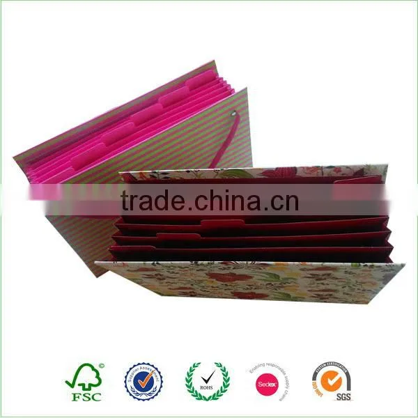 Custom hard case expandable folders