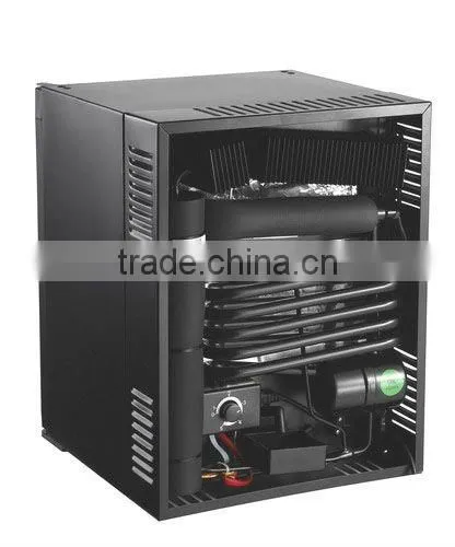 High quality no noise hotel Minibar/small glass door minibar