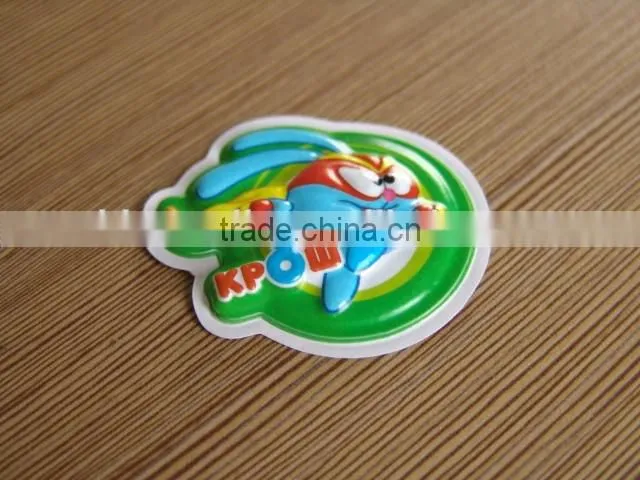 custom pvc sticker,3d embossing pvc sticker