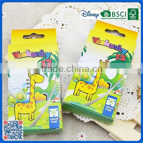 new style DIY coloringTriangle crayons in box for promotion