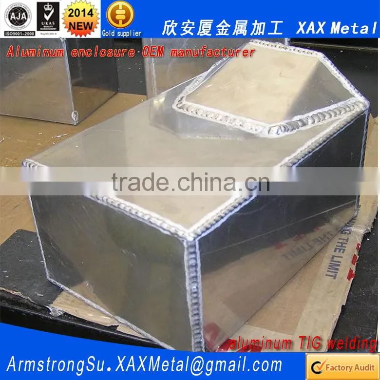 1XAX01Alu OEM ODM customized laser cut bend weld sheet aluminum 5052 6061 GB/T 3880-2006 enclosure