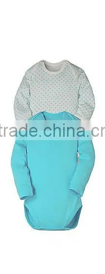 China Online Shopping Casual Long Sleeve 100% Cotton Romper For Baby Boys