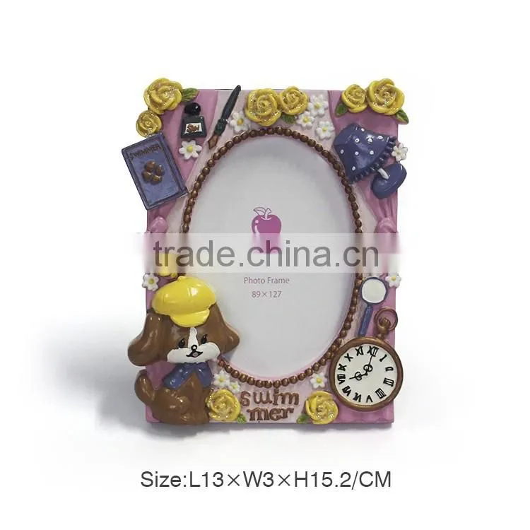 Cute Dog Resin Photo Frame Home Decor Picture Frame Resin photo Frame Crafts Wholesale