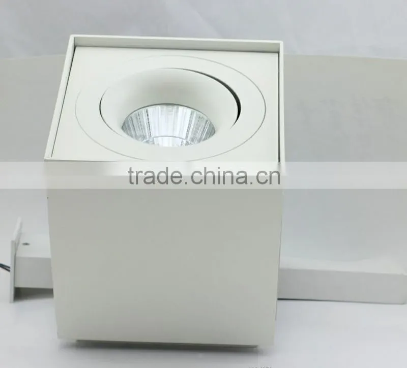 hot sale adjustable modern 9w surface mount round led ceiling light fixture