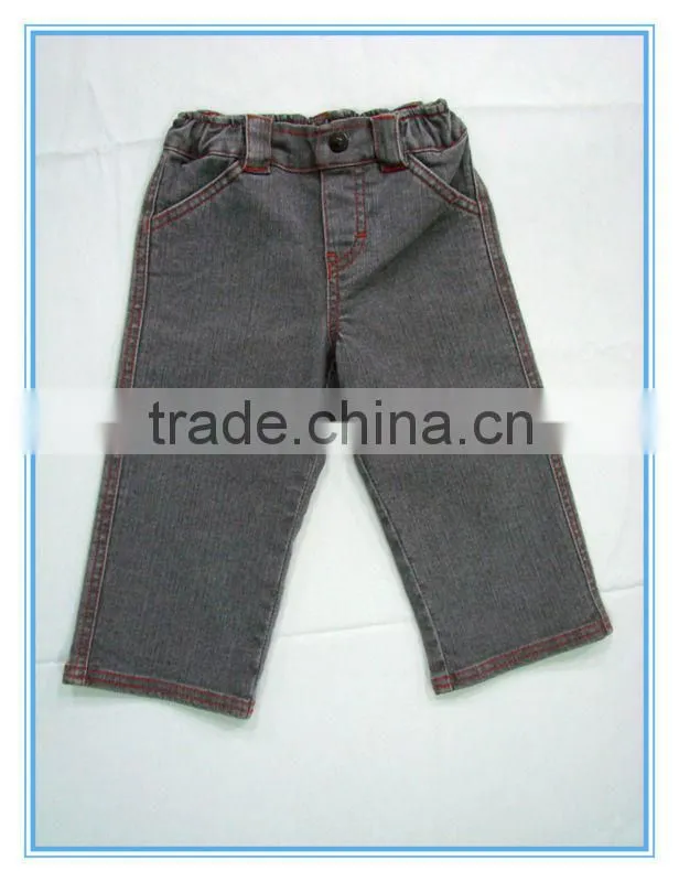 Elastic Waistband Children Jeans Pants Trousers Latest 2013