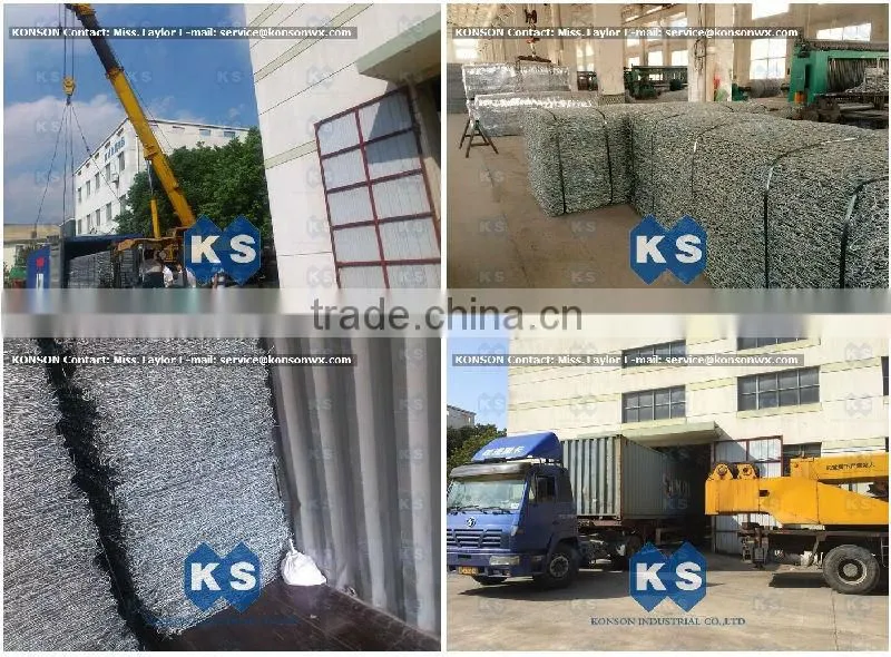 PVC Coated Welded Gabion Baskets