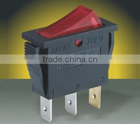 A8 16A single pole Oven rocker switch, T125, 1E4/5E4,