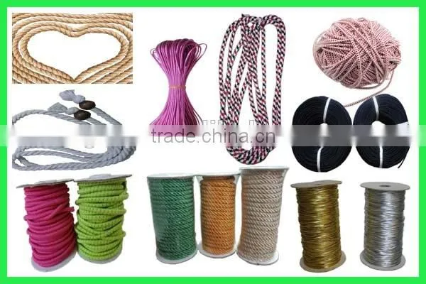 Flat Polyester Export Bungee Cord for Garment