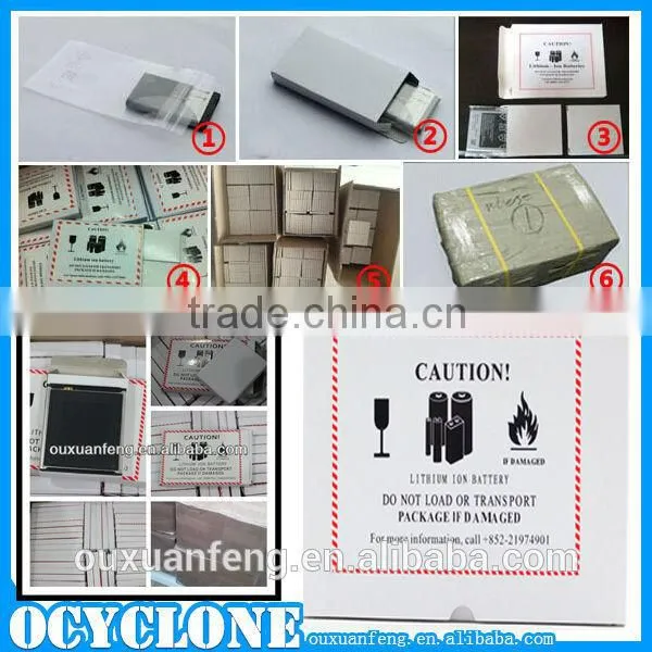3.8v original phone battery BLP539 for OPPO X909