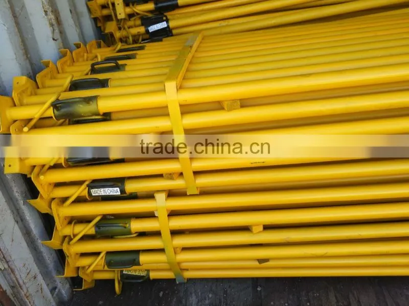 Galvanized formwork telescopic shoring prop