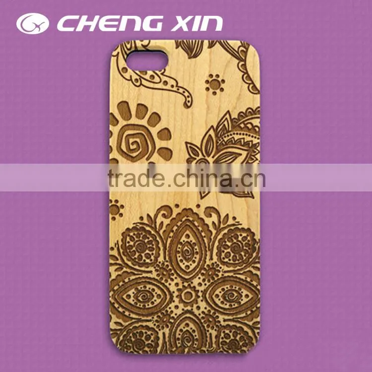 2016 bamboo leather covers for samsung s5