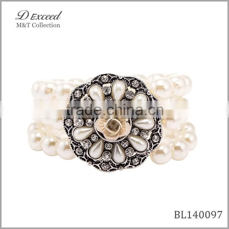 2015 popular pearl bead bracelet for sale