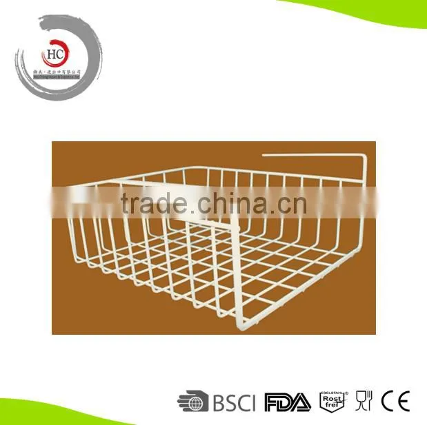 Ingenious storage basket under shelf basket wardrobe basket HC-WB6